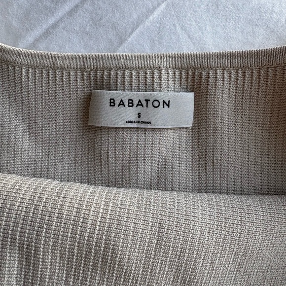 Babaton Ribbed Tan Tank Top - Picture 3 of 3